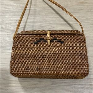 Vintage Hand Woven Handbag